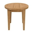 thumbnail image 4 of Modway Brisbane Teak Wood Outdoor Patio Side Table in Natural, 4 of 8