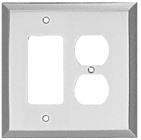 CRL MMP18CH Chrome Designer/Duplex Metal Mirror Plate