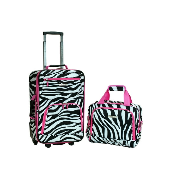 Rockland 2 Piece Luggage Set F102 13" x 7.5" x 19"; 12" x 11" x 5.5"