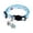 B, variant on Stylish and Comfortable Cat Collar with Decorative Ribbon for Fashionable Feline