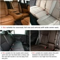 thumbnail image 4 of 3PCS Car Seat Cushion for Front and Back Seat 3D Soft Breathable Auto Seat Cover Comfort Non-Slip Rubber Bottom Car Seat Protector Pad, 4 of 5