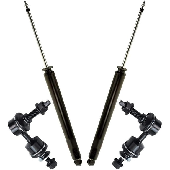 Detroit Axle - Rear Shock Absorbers Sway Bars Replacement for 2012 2013 2014 2015 2016 2017 2018 Ford Focus (Excludes ST, RS)