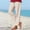 🔥 Beige, variant on Sentmoon Loose Pants for Women Solid Color Drawstring High Elastic Waist Womens Flowy Pants Oversized Summer Petite Linen Pants for Women with Pocket Hawaii for Everyday Casual Wear