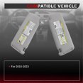 thumbnail image 4 of Right 74310-35A91-B1 7431035A91B1 Car Sun Visor Side with Vanity Mirror for Prado 2010-2023, 4 of 5