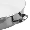 thumbnail image 4 of Gibson Home 5 Quart Gray Enamel on Steel Braiser Pan with Lid, 4 of 8