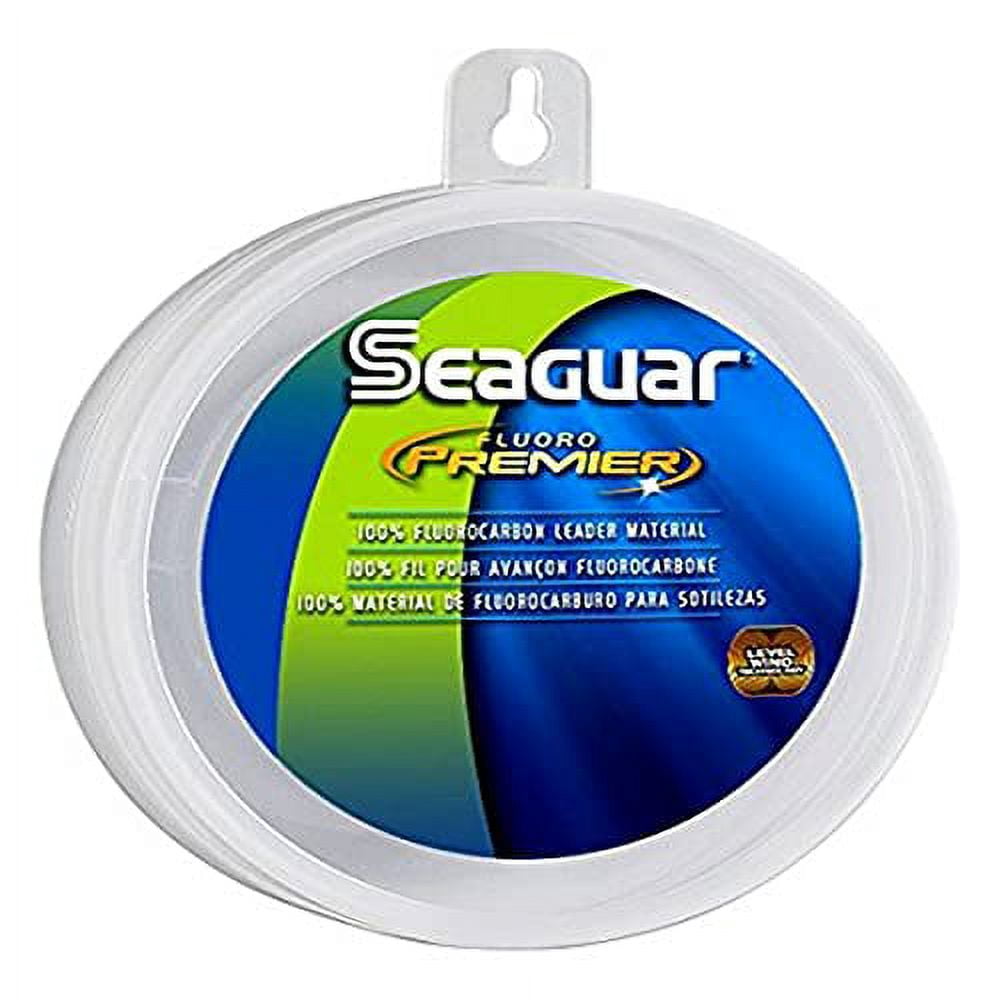 Seaguar Fluoro Premier 100% Fluorocarbon Fishing Line(DSF), 200lbs, 25yds Break Strength/Length - 200FPC25