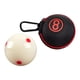 thumbnail image 5 of Bola de billar de entrenamiento con puntos rojos, bola de billar de repuesto de resina con cremallera bolsa de almacenamiento roja, 5 of 9