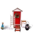 thumbnail image 4 of Doll House Mini Red Christmas Decoration Set Miniature Scene Model 10 Models, 4 of 9