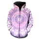 thumbnail image 1 of Sudadera con capucha y cremallera de mandala para hombre y mujer, con estampado 3D, divertida, de manga larga, estilo informal, unisex, estilo hip hop, para primavera, 1 of 6