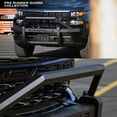 thumbnail image 6 of Stehlen 642167824145 Compatible With 2015-2022 Ford F150 Steel Pre-Runner Bumper Grille Guard with 32" 60x CREE LED Fog Light Bar v2 - Matte Black, 6 of 7