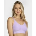 thumbnail image 2 of Fruit of the Loom Women's 2-Pack Stretch Wireless Bra w/Built in Pads, 2 of 5