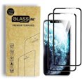 thumbnail image 1 of Mica de Vidrio Cristal Templado Simonetta Vespetti para iPhone 11 Pro Paquete de 2 piezas Borde Negro, 1 of 4