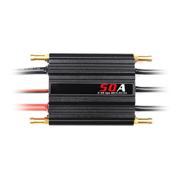Controlador de velocidad ESC sin escobillas a prueba de agua ESC sin escobillas para barco de control remoto