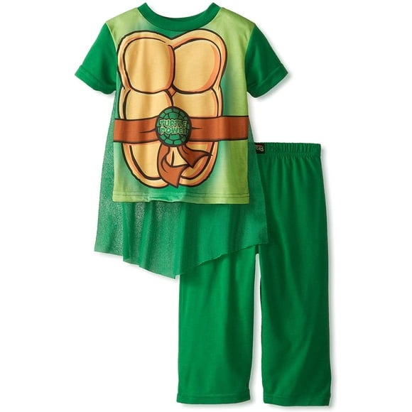 AME Vêtements de Nuit Garçons Adolescent Mutant Ninja Turtle Look Similaire Bambin Pyjama avec Cape