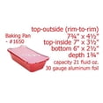thumbnail image 2 of KitchenDance 1-1/2 Pound Disposable Colored Loaf Pans with, 2 of 3