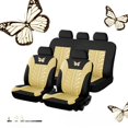 thumbnail image 5 of Funda de asiento de coche con ranuras en forma de mariposa Funda de asiento de coche universal Four Seasons, 5 of 5