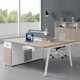 thumbnail image 4 of Drawers Wood Office Desk Storage Simplicity Clerk Combination Office Desk Clerk Design Escritorio Ordenador Furniture QF50OD My Lux Decor Round, 4 of 14