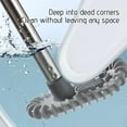 thumbnail image 5 of Clearance Under $10 Skegnu Toilet Cleaning Brush With Base Toilet Brush - Ergonomic, Long Handle, Cleaning, High-heeled Appearance,19.6 8 In. X 1.96 In Toilet Cleaner, 5 of 9