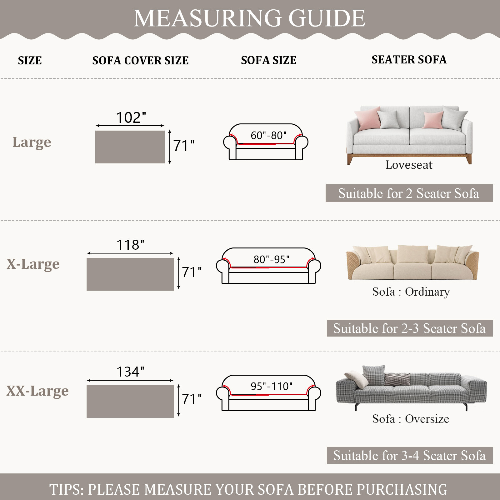 ANMINY Ultra Soft Chenille Couch Cover with Tassels, Machine Washable Multi - Use Sofa Blanket Cover