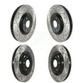 thumbnail image 1 of Kit de Rotors de Frein à Disque Perforé à l'Arrière pour Audi A6 Quattro A7 KD-100503, 1 of 11