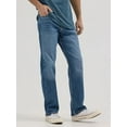 thumbnail image 3 of Wrangler Men's Free-to-Stretch Relaxed Fit Jean, Mid Denim, 3 of 5