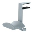 thumbnail image 1 of Soporte para Auriculares Soporte para Montaje en Suspensión para Auriculares Inteligente debajo Del Escritorio con Extremo Curvo - Gris B, 1 of 6