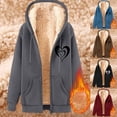 thumbnail image 2 of ZUBMGKTE Sweatshirt for Men Heavyweight Fleece Lined Full Zip Graphic Hooded Cardigan Regular Length Printed Streetwear Casual Open Front Sweatshirt Jacket S-3XL, 2 of 4