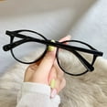 thumbnail image 3 of Computer Eyeglasses Eye Protection Solid Hinge Stylish Clear Lens Fake Computer Eyeglasses, 3 of 5