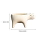 thumbnail image 4 of Ounissouiy Cerámica llamativa y creativa: soporte de cerámica en forma de pata hecho de artesanía exquisita, creatividad de bajo mantenimiento Jardín y Patio Blanco, 4 of 6