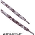 thumbnail image 3 of Zhengup Flat Colorful Shoelaces Gradient Colors Shoe Laces for Boots Sneakers 2 Pairs, 3 of 4