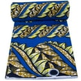 thumbnail image 5 of African Fabric 100% Cotton Ankara Wax Print Fabric soft 6 Yards Cloth for Party Dress, 5 of 5