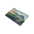 thumbnail image 2 of CADecor Icelandic Coast Nature Scenery Door Mat Home Decor, Black Sand Dunes on the Stokksnes Headland Indoor Outdoor Entrance Doormat 23.6x15.7 Inches, 2 of 2