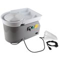 thumbnail image 2 of Electric Pottery Wheel Ceramic Machine Pedal‑Controlled Ceramic Art Tool 250W 110V US Plug Gray, 2 of 10