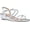 Pink, variant on Paradox London Women's Kadie Wedge Sandal 10 Silver