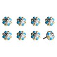 thumbnail image 1 of KNOB-IT VINTAGE HANDPAINTED CERAMIC KNOBS (8 Pack) K000001, 1 of 3