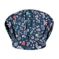 thumbnail image 1 of Scrub Cap With Buttons Bouffant Hat With Sweatband for Womens and Mens, 1 of 1