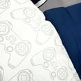 thumbnail image 5 of Lush D?cor Video Games Reversible Oversized Comforter White 4Pc Set Twin, 5 of 11
