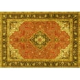 thumbnail image 1 of Ahgly Company Indoor Rectangle Medallion Yellow Traditional Area Rugs, 8' x 10', 1 of 4