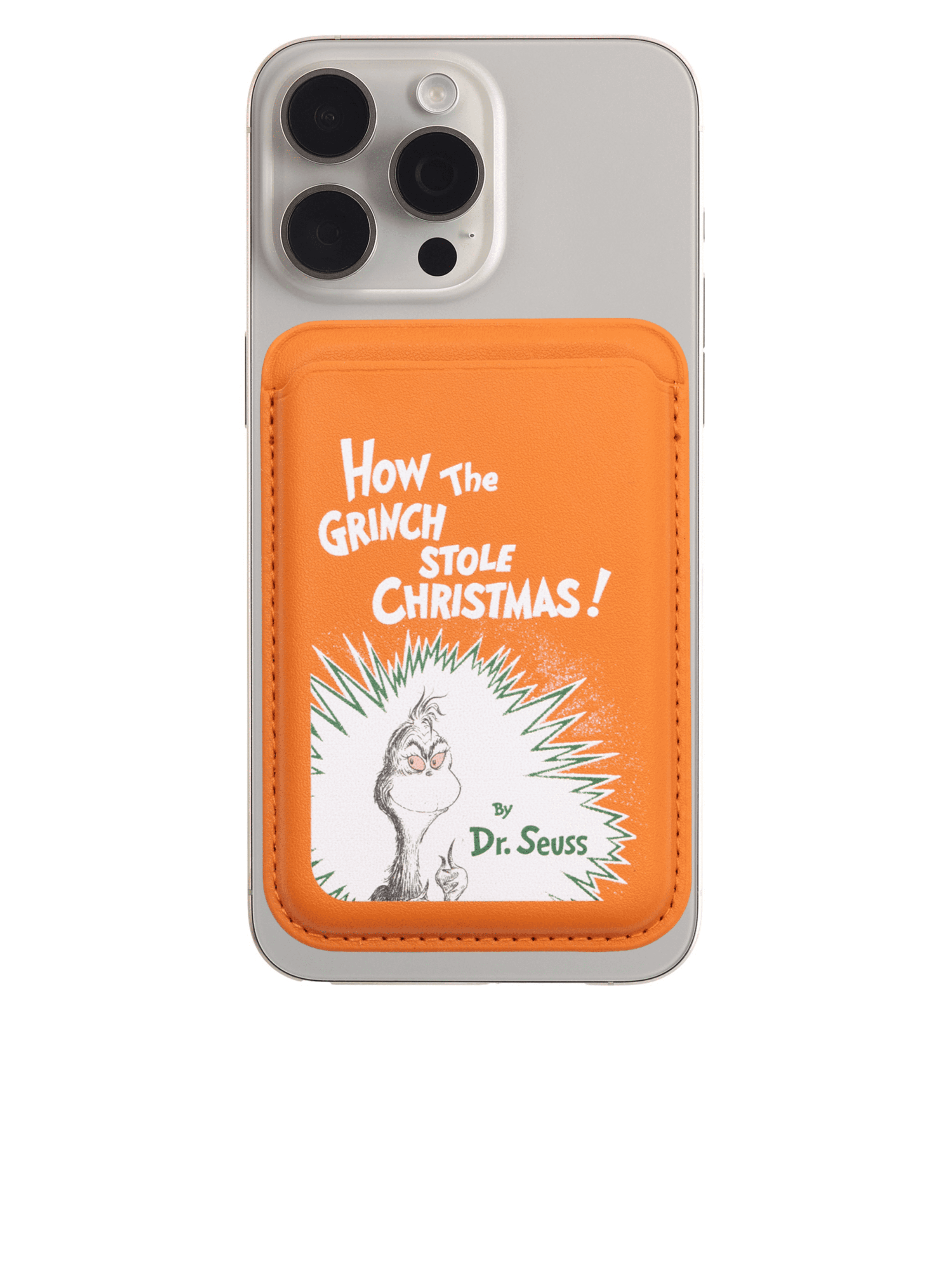CultureFly Magnetic MagSafe Wallet How The Grinch Stole Christmas Book Cover - Walmart.com CultureFly Magnetic MagSafe Wallet How The Grinch Stole Christmas Book Cover - Walmart.com