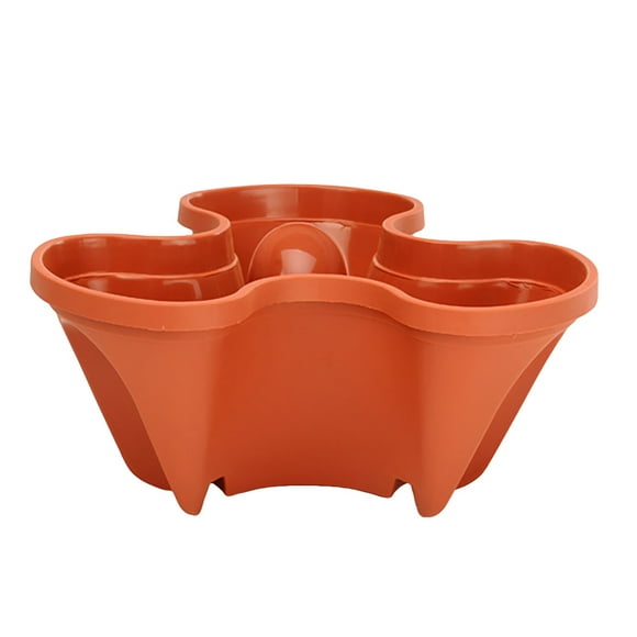 Superimposed 3d Flower Pot Strawberry Basin Plastic Planter Superimposed 3D Flower Pot Multi Layer Strawberry Basin Plastic Planter