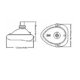 thumbnail image 2 of Máscara facial portátil de primeros auxilios de emergencia para acampar al aire libre, senderismo, rescate, máscara bucal con válvula unidireccional Vogacara HA4223-02B, 2 of 7