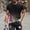 Pink, variant on Fnnxeal Mens 3D Galaxy Print T-Shirt Pink Cool Streetwear Cosmic Nebula Tee Breathable Athletic Fit Big Tall 5XL,Size L