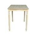 thumbnail image 3 of International Concepts Solid Wood Top Table - Turned Legs, 3 of 9