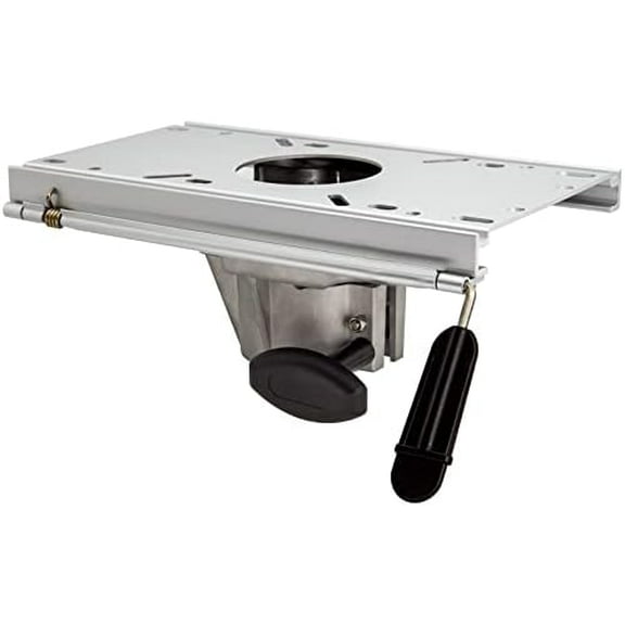 Aluminum Boat Seat Pedestal (Fore & AFT Seat Slide with Locking Seat Mount)，Suitable for Fit 2-7/8 Inch Diameter Pedestal Post$$Watercraft
