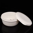 thumbnail image 5 of Yajisi Compact Round Shape Soap Box Case Dish Container Holder with Draining Plate Cover for Travel 3.8 inches / 9.7 cm, 5 of 9