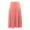 Rose Gold, variant on vigerkar Women's Elastic High Waisted Casual A-Line Midi Skirt Brown, S