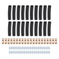 thumbnail image 1 of Terminal De Conexión De Cableado Rápido De Empalme, Disipación De Calor Rápida, Kit De Tuerca De Conector De Cable De Calibre 10 De Cobre De 60 A De Largo De 0,59 Pulgadas Para, 1 of 7