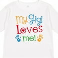 thumbnail image 4 of Inktastic My Gigi Loves Me Grandchild Boys or Girls Long Sleeve Toddler T-Shirt, 4 of 5