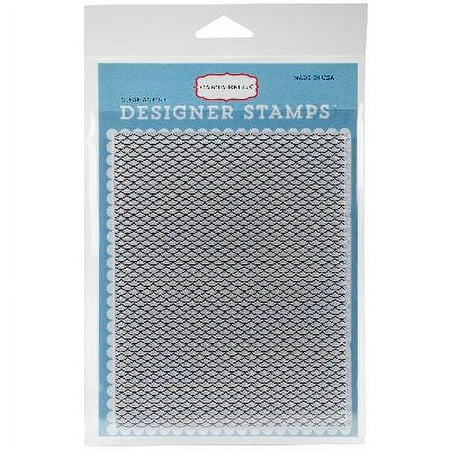 Carta Bella Background Stamp A2-Ocean Waves