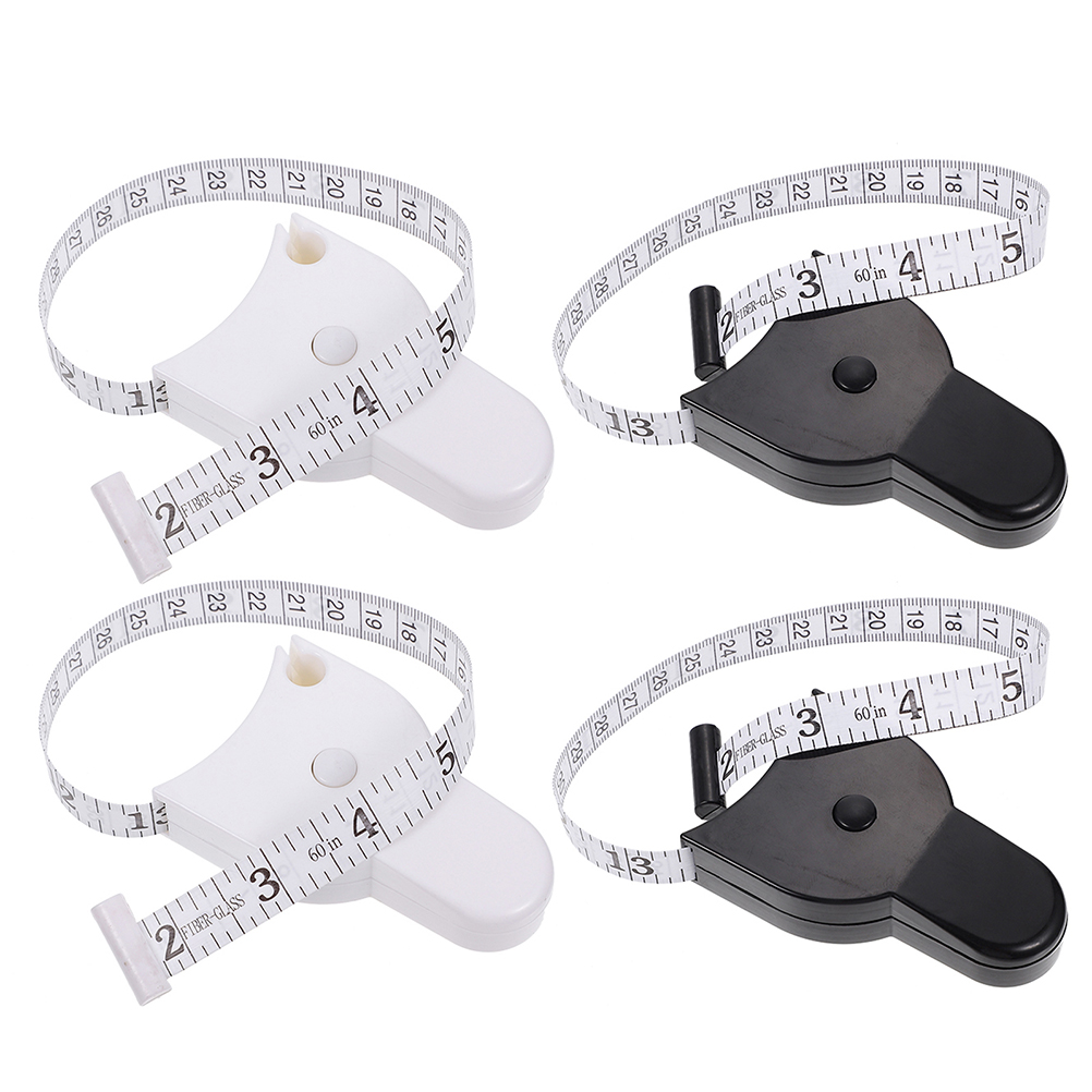 NICEXMAS 4 Pcs Body Measuring Tape Waist Circumference Tape Measure Y